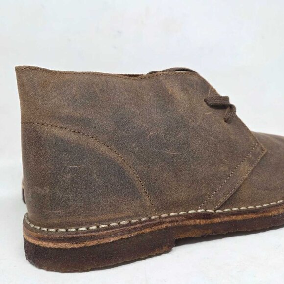 New 10 J.Crew MacAlister boots in leather Estate Brown suede main image 10